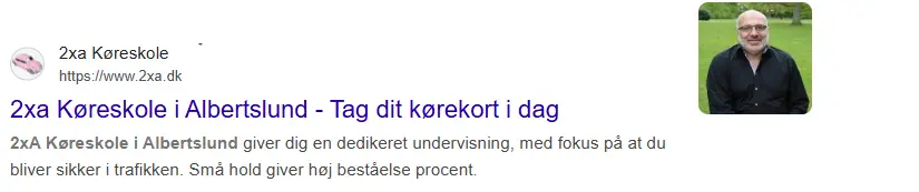Bliv synlig i google
