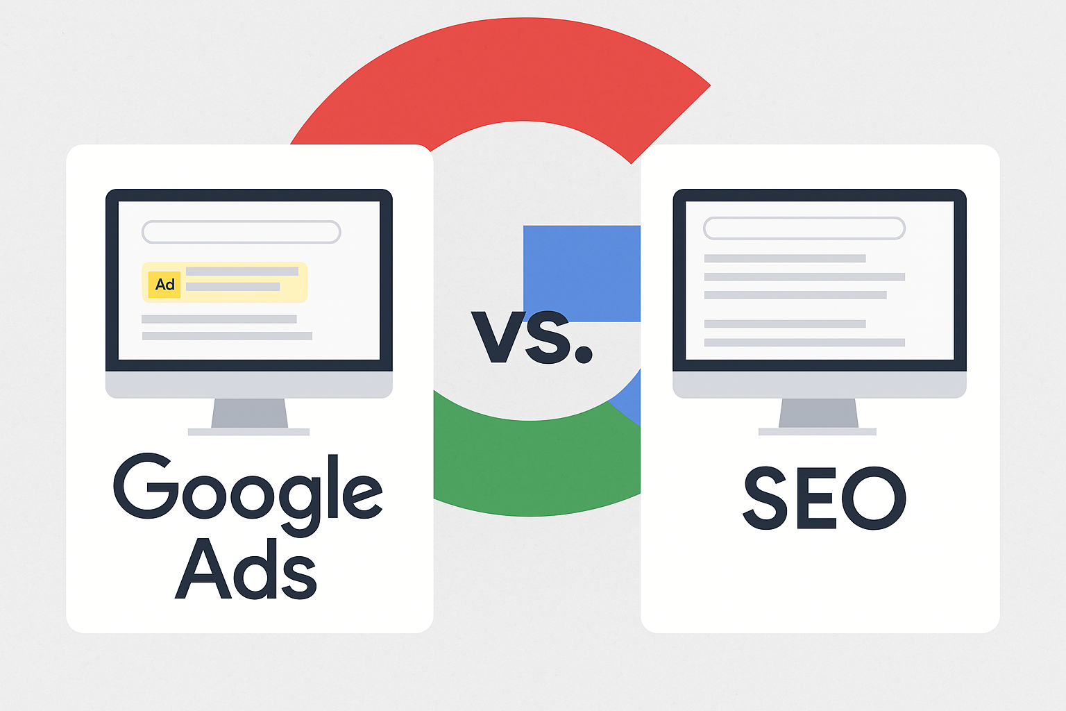 Google Ads vs. SEO ?